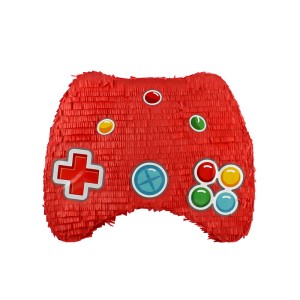 Pinata Manette de Jeux Rouge