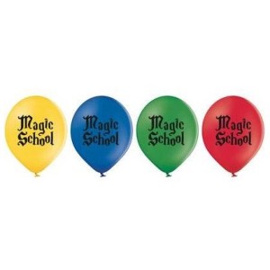 8 Ballons Magic School