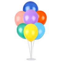 Support Acrylique pour 7 Ballons  30 cm