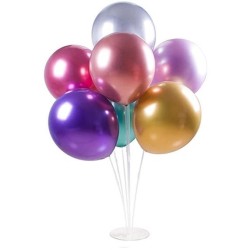 Support Acrylique pour 7 Ballons  30 cm. n2