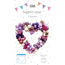 Support  Ballons Coeur  Suspendre - 145 cm. n2