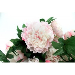 Guirlande Pivoine Rose Artificielle. n1