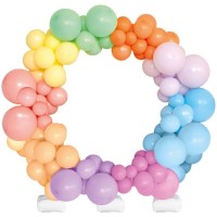 Support Arche  Ballons Rond, Bases  remplir d'eau -  2 m