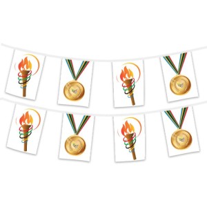 Guirlande Fanions Jeux Sportifs - 5m