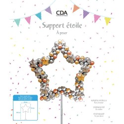 Support à Ballons Etoile - 150 cm. n°1