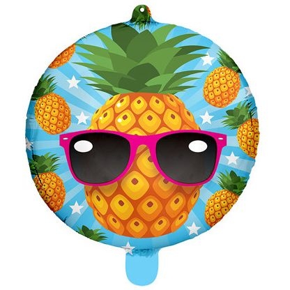 Ballon Aluminium Hlium Ananas - 45 cm 