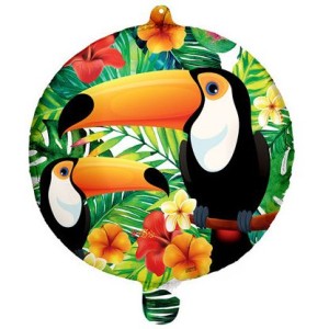 Ballon Aluminium Hlium Toucan - 45 cm