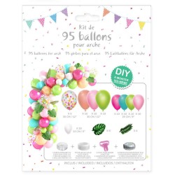 Kit Arche 95 Ballons Exotique. n1