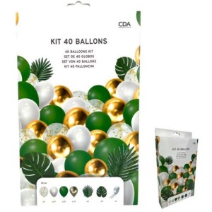 Kit Arche 40 Ballons Tropical