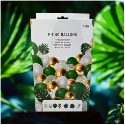 Kit Arche 40 Ballons Tropical. n1