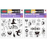 Assortiment de Tatouages Effet Mtal