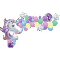 Kit Arche 50 Ballons Licorne