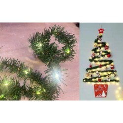 Sapin Mural Guirlande LED - 6 m. n1