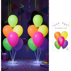 10 Ballons Fluo. n�1