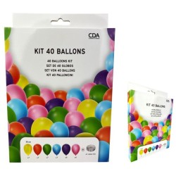 Kit Arche Ballons Multicolores - 40 Ballons. n�2