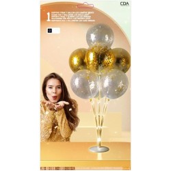 Support 7 Ballons LED Blanc Chaud - 72 cm. n�2