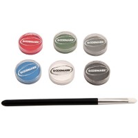 Palette de 6 Pots de 4gr + 1 Pinceau