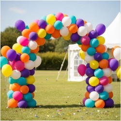50 Ballons Multicolores - 30 cm. n°1