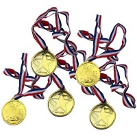 Set de 5 M�dailles d'Or