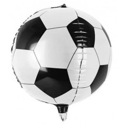 Ballon Aluminium H�lium Ballon de Foot 4D - 45 cm. n�1