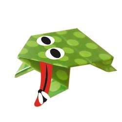 Kids Origami Grenouille. n3