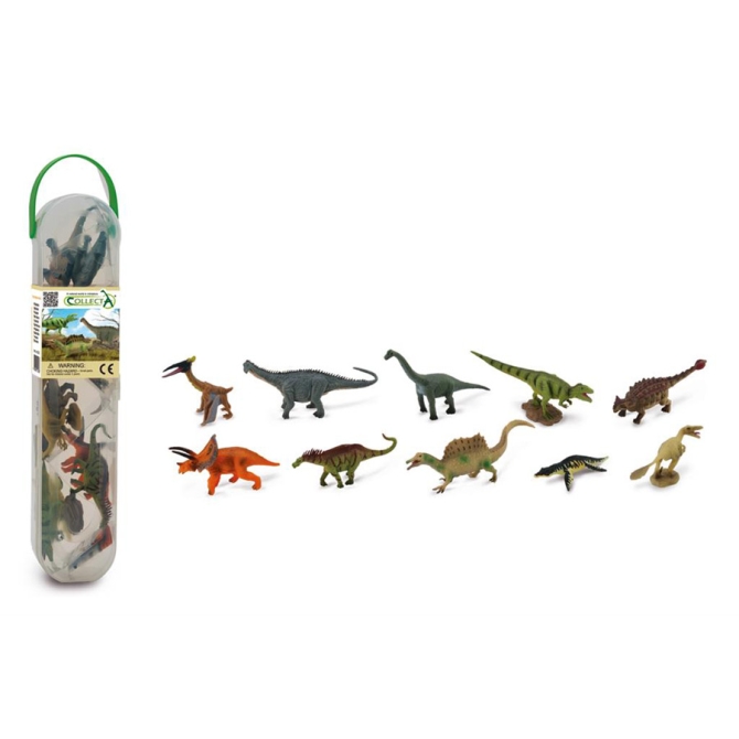 10 Mini Figurines Dinosaures 