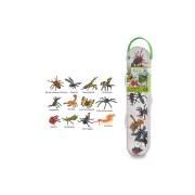 12 Mini Figurines Insectes & Araignées