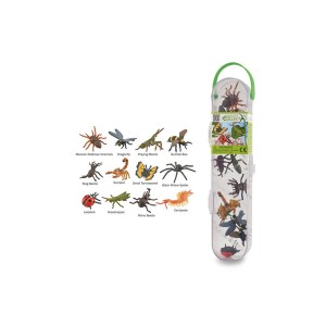 12 Mini Figurines Insectes & Araignes