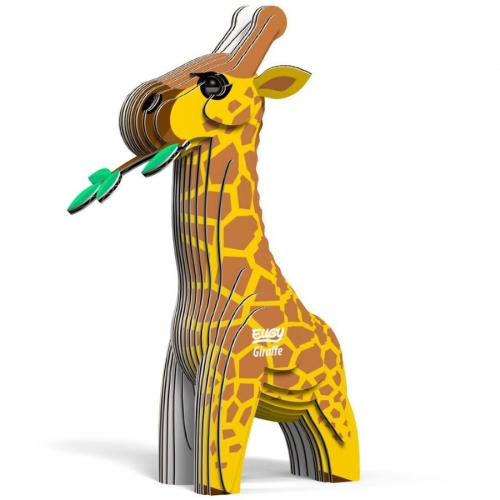 Kit Figurine Girafe 3D à assembler - Eugy 
