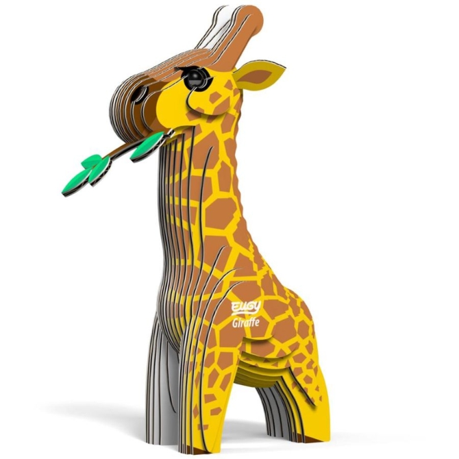 Kit Figurine Girafe 3D  assembler - Eugy 