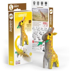 Kit Figurine Girafe 3D  assembler - Eugy. n2
