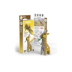 Kit Figurine Girafe 3D  assembler - Eugy. n3