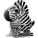 Kit Figurine Zbre 3D  assembler - Eugy. n1