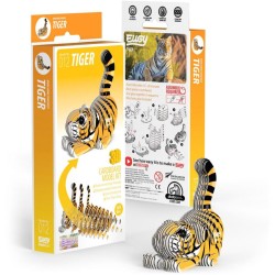 Kit Figurine Tigre 3D  assembler - Eugy. n2