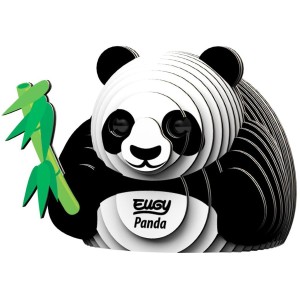 Kit Figurine Panda 3D  assembler - Eugy