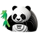 Kit Figurine Panda 3D à assembler - Eugy. n°1