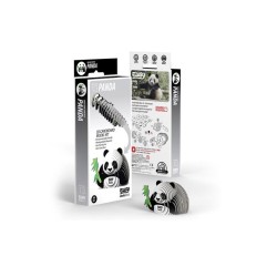 Kit Figurine Panda 3D  assembler - Eugy. n4