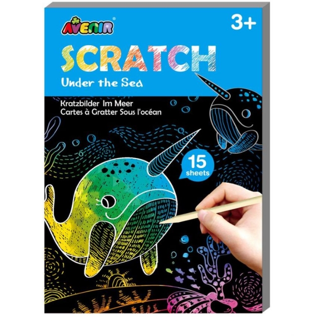 Scratch Livre -  Fond de la Mer 