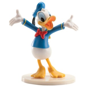 1 Figurine Donald sur socle (8,5 cm) - Plastique