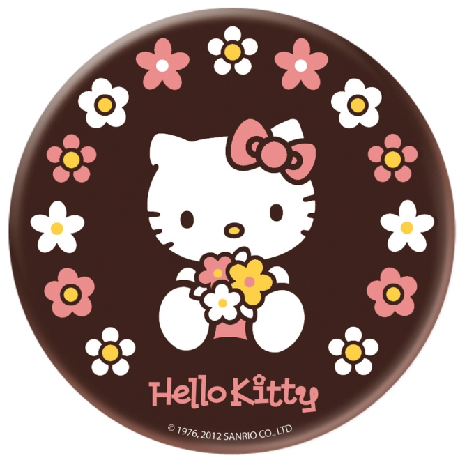 Disque en chocolat Hello Kitty 