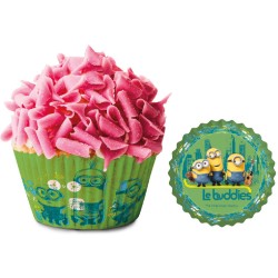 50 Caissettes  Cupcakes Minions Buddies. n1