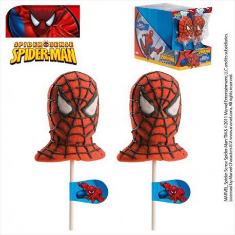 Sucette Chamallow Spiderman 