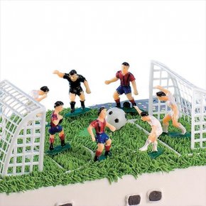 Sujets Et Decors Pour Embellir Son Gateau Foot Pour L Anniversaire De Votre Enfant Gateaux Annikids