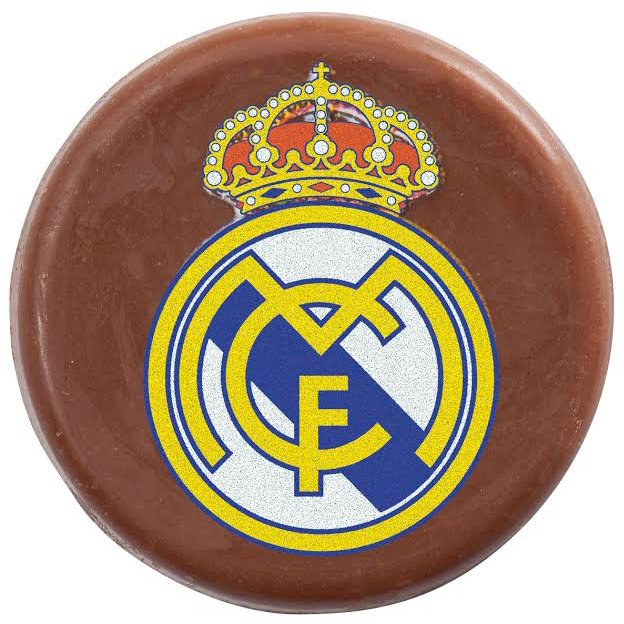 Disque en chocolat Real Madrid 