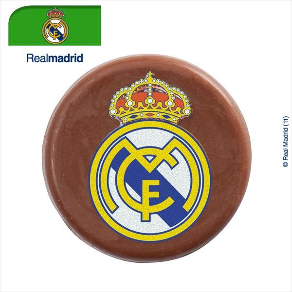 6 Pastilles en chocolat Real Madrid 