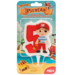 Bougie Pirate 5 ans. n1