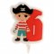 Bougie Pirate 6 ans images:#0