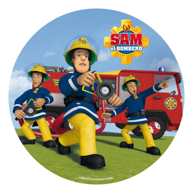 Disque Azyme Sam le Pompier 