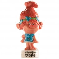 Figurine Trolls Poppy rose (6,5 cm) - Porcelaine