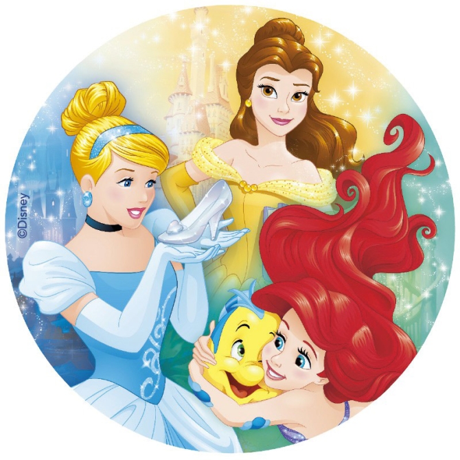 Disque 3 Princesses Disney (20 cm) - Azyme 